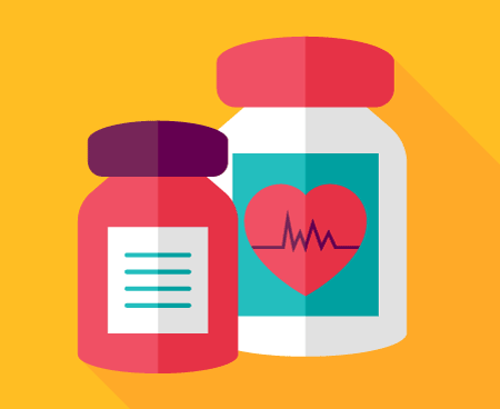 graphic illustration of prescription drugs