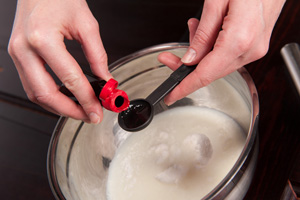 add peppermint extract