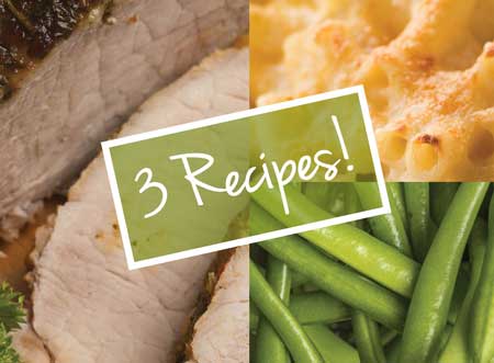 3 dinner recipes