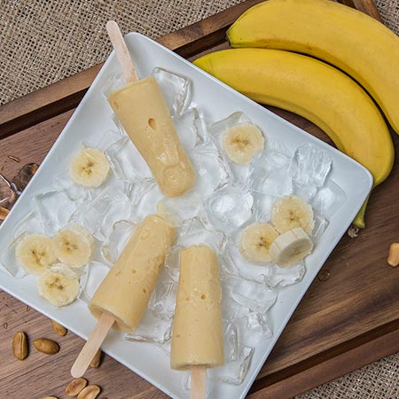 Banana popsicle recipe