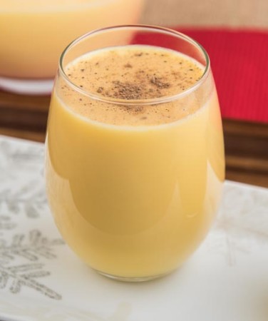 eating healthier for the holidays can start with this low calorie eggnog