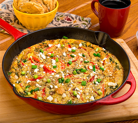 spinach feta frittata 6-12 inside