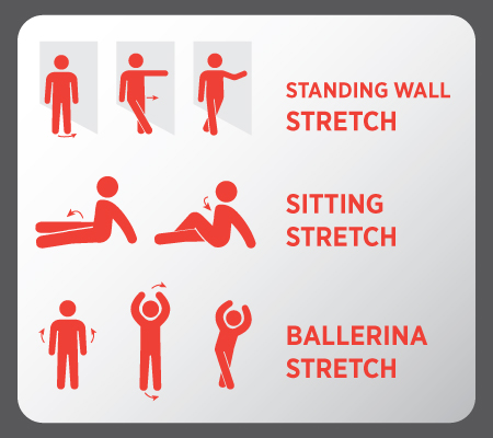 Exercises for IT band syndrome, Illustration - Tightness in your IT band