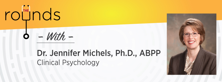 Rounds podcast graphic Dr. Jennifer Michels / PODCACST Meditation & Mindfulness