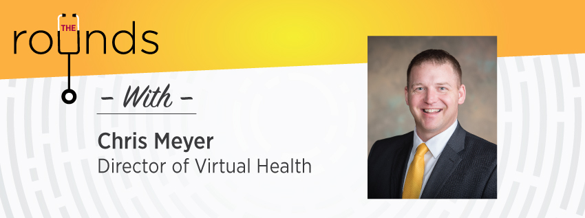 Rounds podcast graphic / PODCACST Telehealth