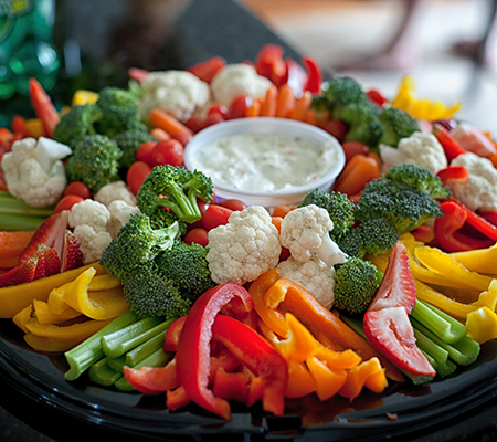 Vegetable tray - Cyclospora