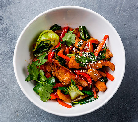 Stir fry / low sodium / vegetables