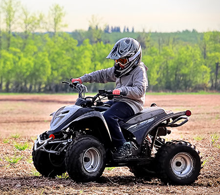 ATV-Safety / protective gear / riding ATV
