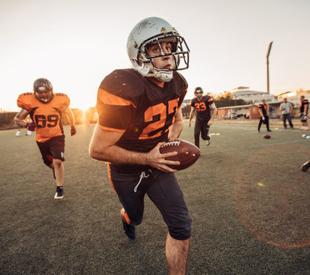 Fall / Sports / Football / Injury