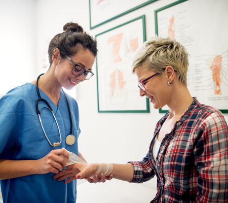 Wellness / Surgery / Infection / Wrapping bandage