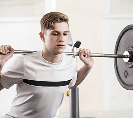 Body acne from sports