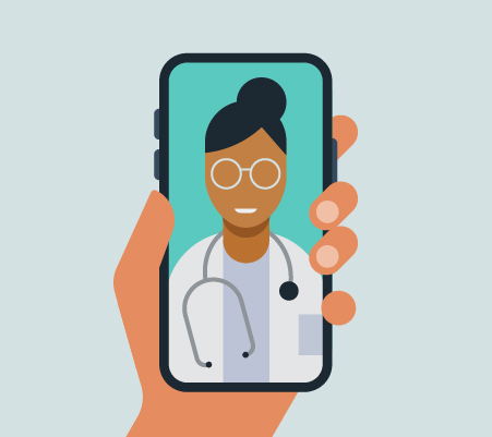 Addressing concerns for Telehealth, virtual appointment