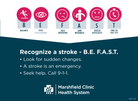 Stroke warning signs