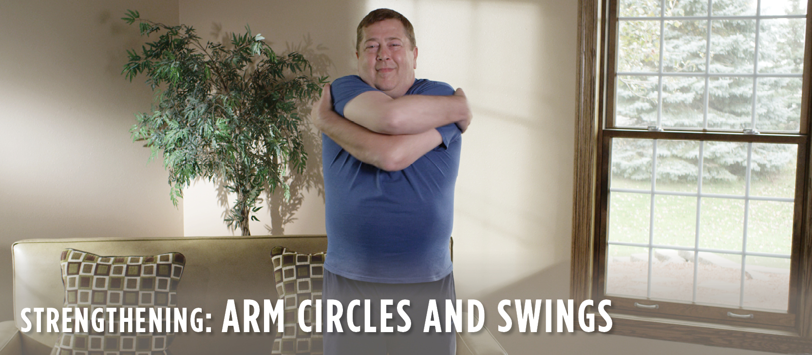 arm circles and swings exercise for hunting readiness